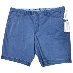 Tommy Bahama Mens 46 Waist 10" Inseam Port Side Blue Stretch Boracay Shorts RG